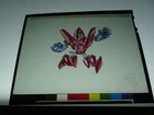 Transformers G1 Prototype Transparency Red Jet Rare Vintage Original Sample