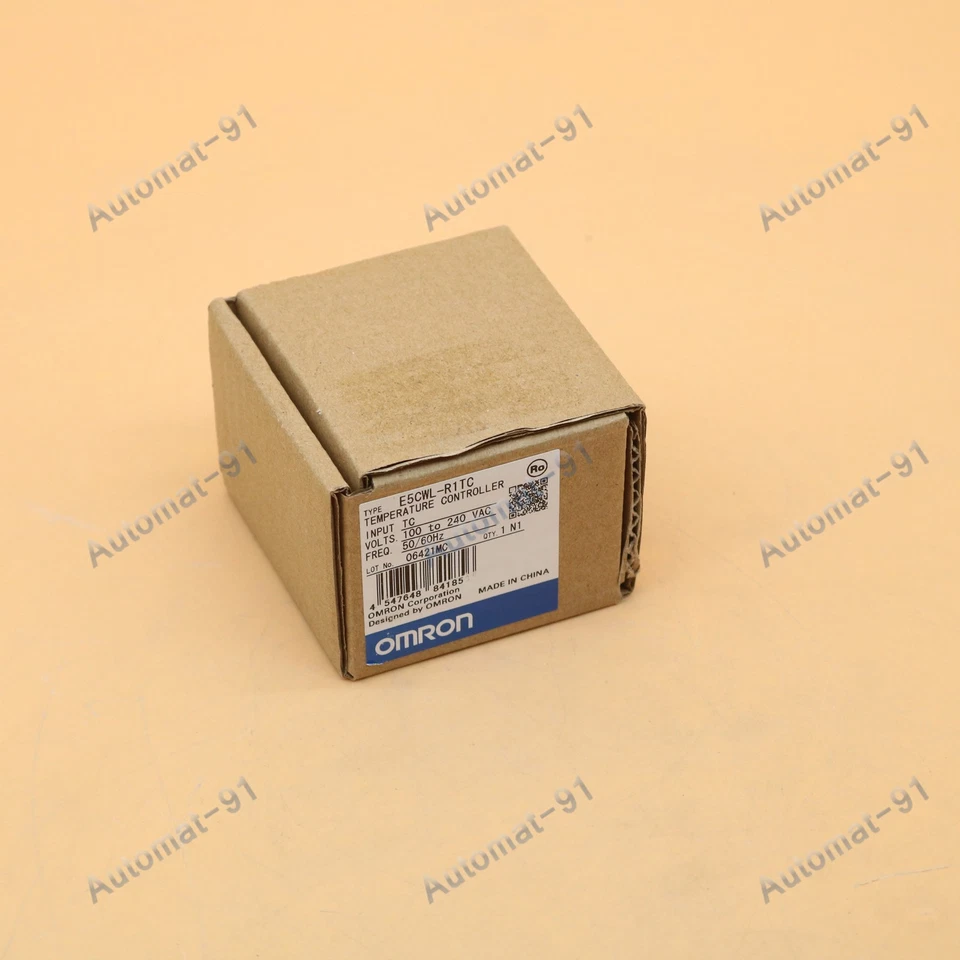 NEW 1PS Omron Temperature Controller E5CWL-R1TC 100-240VAC SPOT STOCK - Image 4 of 4