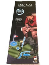Toilet Golf Putting Game Set Glow In The Dark Funny Gag Gift New Goodleysports