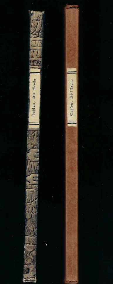 Gutzkow, Uriel Acosta - 19. Dreiangeldruck 1922, sehr gut, im Schuber - Bild 3 von 4
