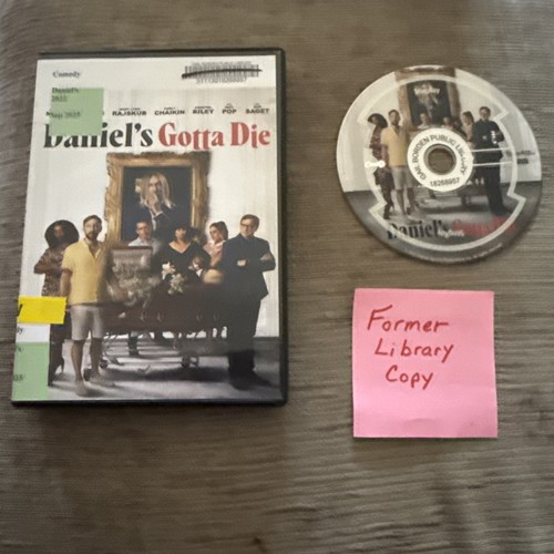 Daniel's Gotta Die (DVD, 2025) Former Library Copy