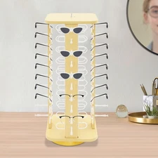 Rotating Glasses Storage Display Stand, Modern Sunglasses Storage Organizer