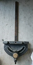 Vtg Craftsman 8" 9" 10" table saw miter gauge 113 103 series 3/4" x 3/8" #37412