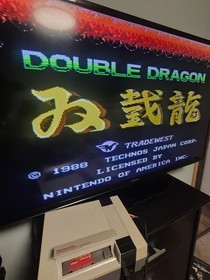 Double Dragon (1988) Nintendo NES Cartridge Only Tested and Working 
