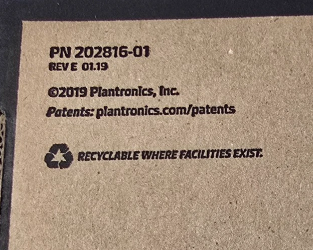 Plantronics HW520D EncorePro Digital Noise-Cancelling Headset (NEW In Box) - Image 3 of 4