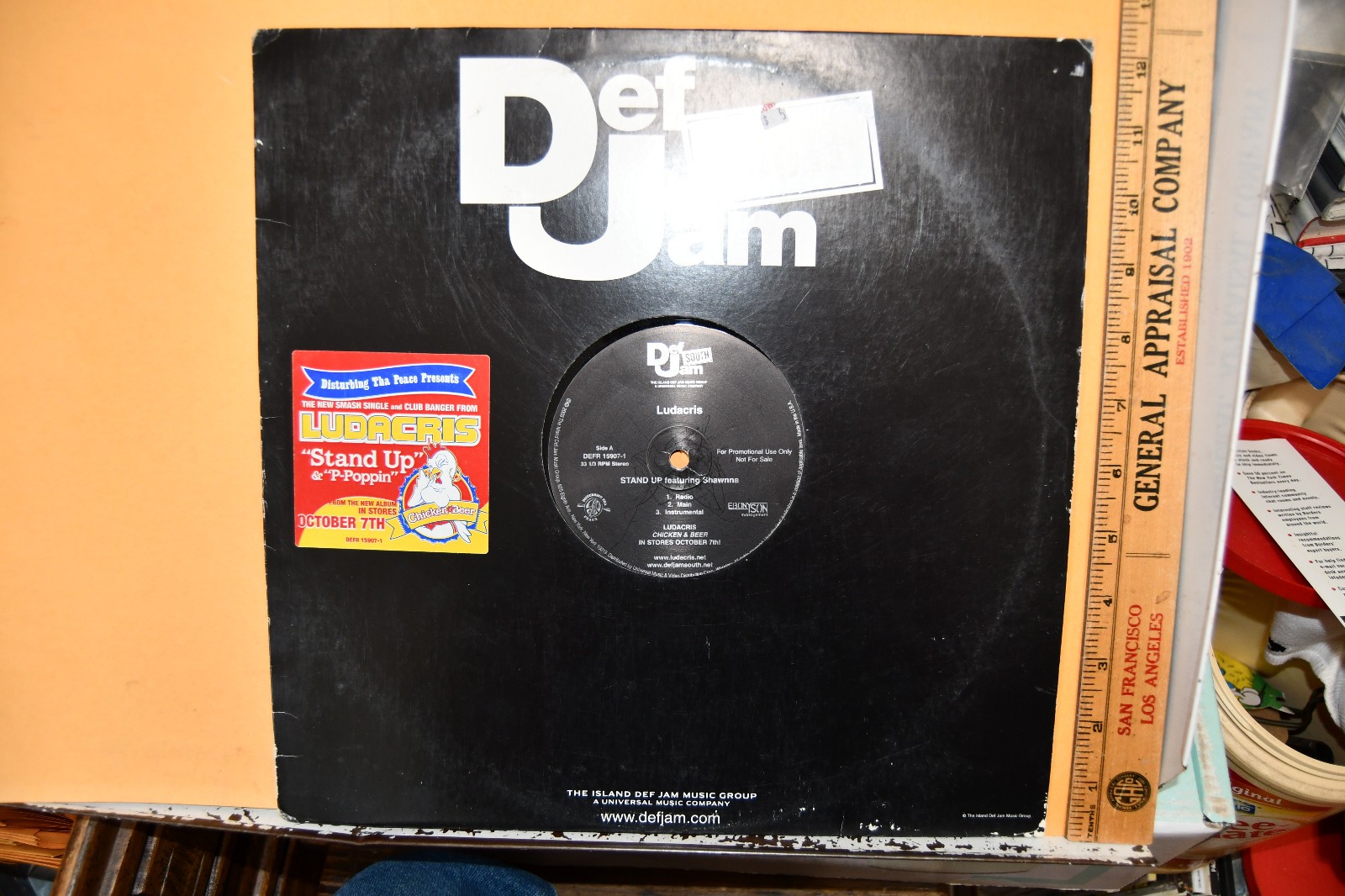 2003 Ludacris Def Jam South Record STand Up P-Poppon' Shawnna Lil Fate