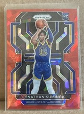 2021-22 Prizm JONATHAN KUMINGA Red Ice Prizm #307 Rookie Golden State Warriors