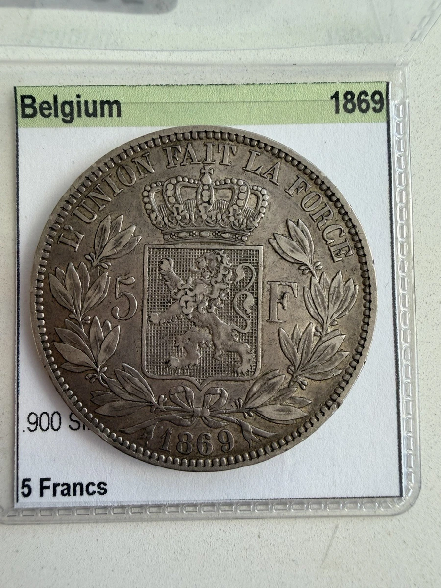 Silver 1869 Year Belgian Coins for sale | eBay