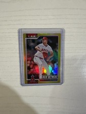 Reid Detmers 2026 Topps Series 1 Yellow Foil /399