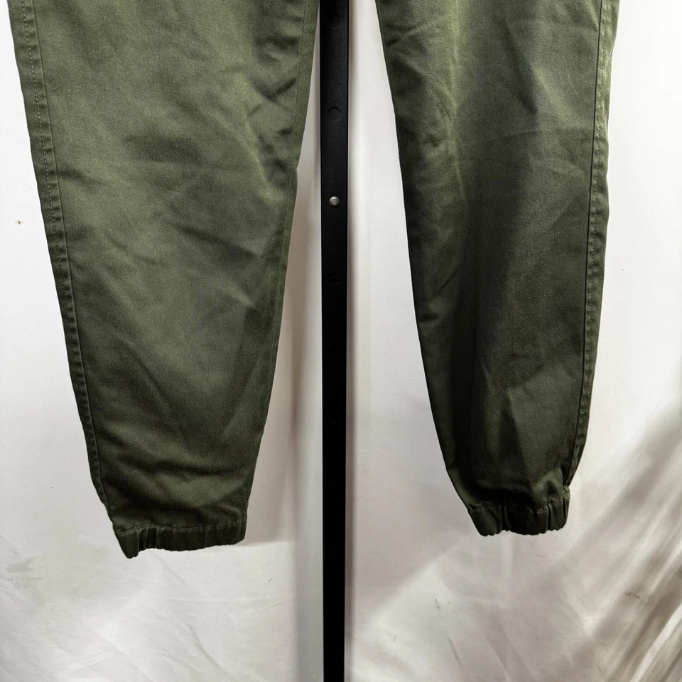 3.1 Phillip Lim Men’s 30 30x29 Green Slim Jogger Drawstring Pants Stretch Cotton - Image 4 of 4