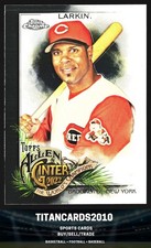 Barry Larkin 2022 Topps Allen & Ginter Chrome Portrait Cincinnati Reds #133