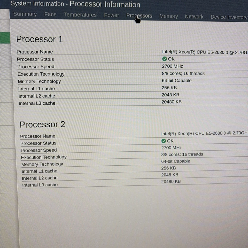 HP ProLiant DL360 Gen8 2x Xeon E5-2680 2.7GHz 192GB RAM No HDD - Image 4 of 4
