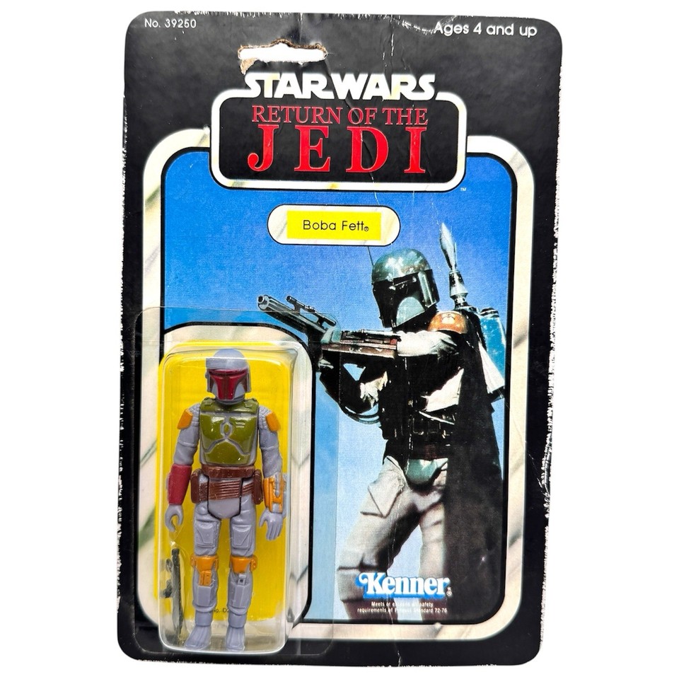 Custom 1983 Star Wars Boba Fett Action Figure ROTJ Kenner Vintage