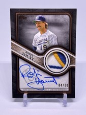 2023 Topps Robin Yount Reverence Game Used Patch Auto /10 Brewers