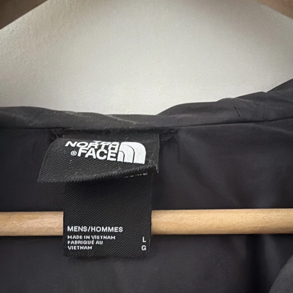 The North Face Daunenjacke Herren lang mit Kapuze Reißverschluss schwarz L - Bild 2 von 4
