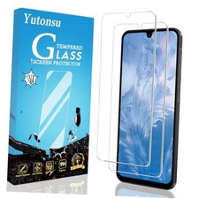 2 Pack Tempered Glass Screen Protector for 9H Samsung Galaxy A17 5G clear