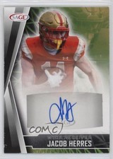 2022 SAGE Low Series Auto Black Jacob Herres #A-JH Auto 0s55