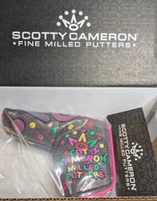 Scotty Cameron Carnival Crown Headcover Glowrleans Mardi Gras 2026 Cover