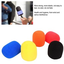 5PCS Microphone Foam Cover Thickened Anti Drop Microphone Windscreen Sponge