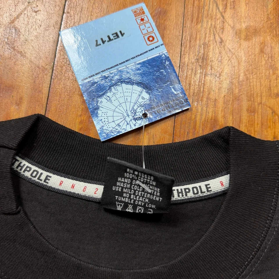 全新 复古 Southpole 衬衫 男式 大号 Deadstock NYC 嘻哈涂鸦 Y2K — 第 4/4 张图片