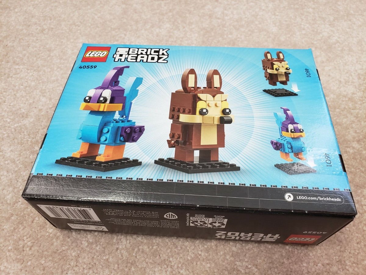 Bubu② J726 Road Runner™ & Wile E. Coyote™ 40559 | BrickHeadz | Buy online at