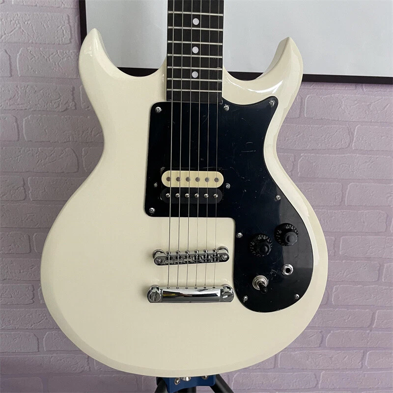 Melody Maker 6 String Electric Guitar Olympic White Chrome Hardware Solid Body - Image 4 of 4
