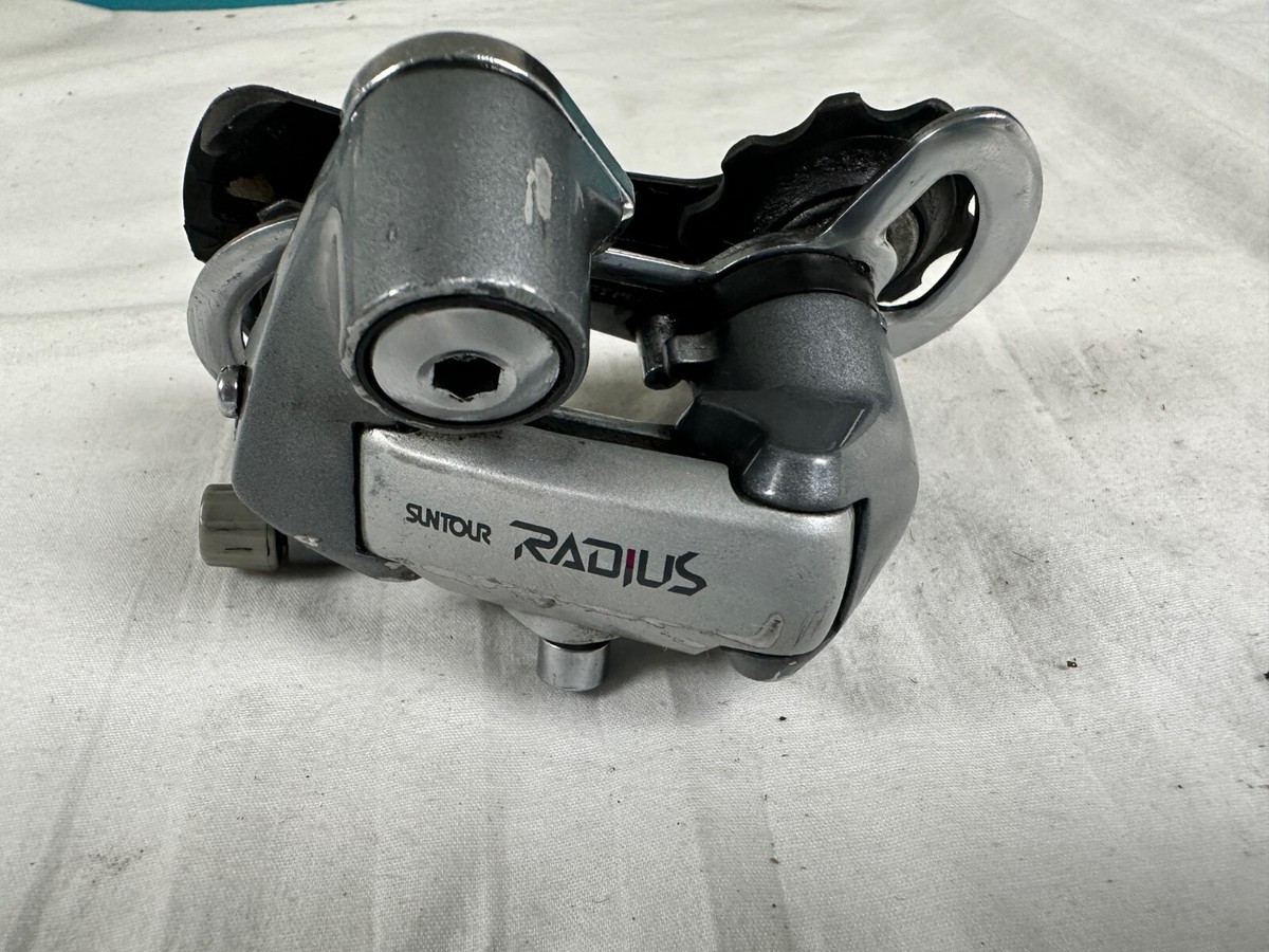 Suntour Radius Rear Derailleur and Shifter, 7 Speed