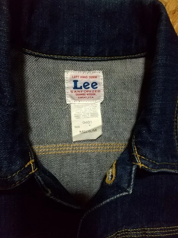 90s LEE COWBOY Denim Jacket. 30s Reprint. Type 1 . Made in Japan