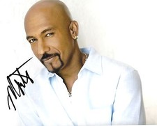 TALK SHOW HOST MONTEL WILLIAMS HAND SIGNED 8X10 INCH PHOTO W/COA B