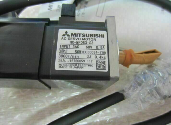 1PC New Mitsubishi HC-MF053-S3 Servo Motor HCMF053S3 One 1PC New Mitsubishi HC-MF053-S3 Servo Motor HCMF053S3 One