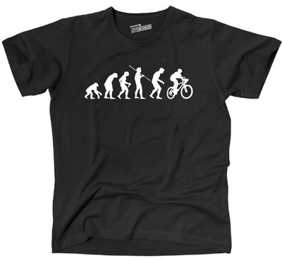 Mountainbike T-Shirt EVOLUTION MOUNTAINBIKEN Fahrrad Bike Sport Siviwonder