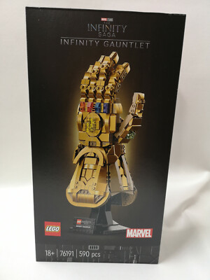 Lego marvel   76191- Le Gant de l infini -doigts articulés-neuf et scellé