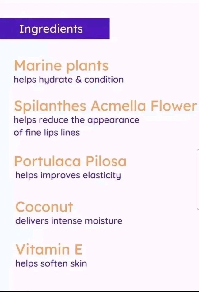 Bálsamo de rescate labial Tarte Rainforest of the Sea BERRY ciruela transparente brillante nuevo sin caja Foto 4 de 4