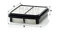 Mann-Filter C 2337 Luftfilter FÜR Chevrolet Suzuki