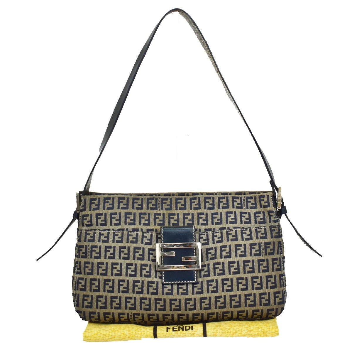 Fendi baguette top cloth handbag