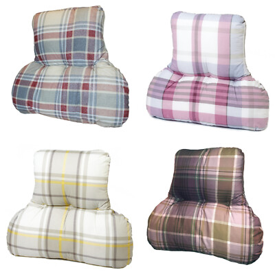 XL Rücken/Lendenwirbelsäule/Wirbelsäule Haltung Stützkissen * 4 Tartan-Drucke * MADE IN UK