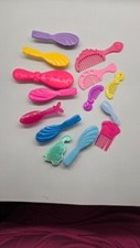 Lot of Doll Hair Brushes and Combs 14 pieces
