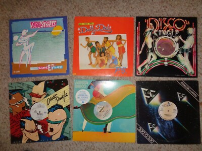 Disco Dire Straits Dolly Dots dante' inferno Melba Moore stewart-thomas LP LOT 6