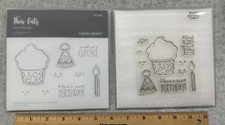 CTMH Stamp Set B1532  Thin Cuts CC1156 - Sweet Birthday New 
