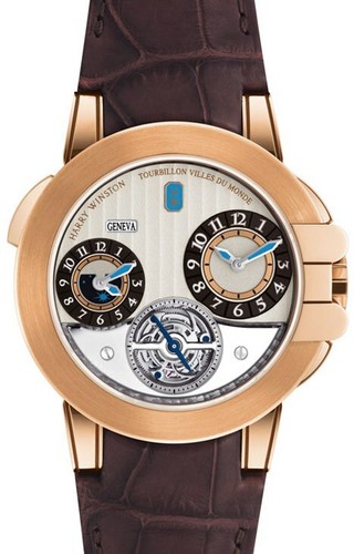 Harry Winston Project Z5 Tourbillon Dual Time 45mm Rose Gold 400-MATTZ45RL-WA - 第 1/1 張圖片