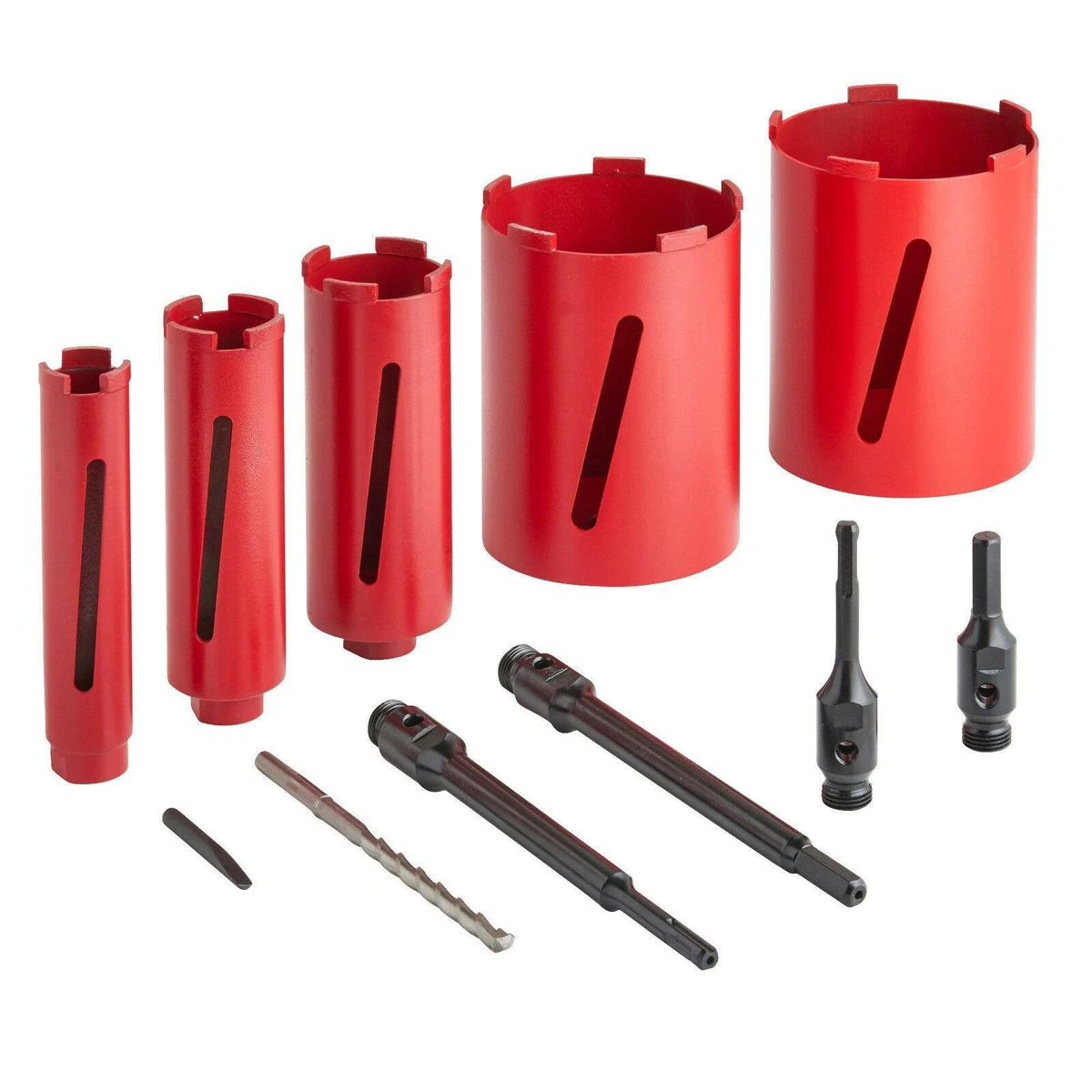 DTW Dry Diamond Core Drill Bit Plumbers Builders Premium Segment Hole Cutter