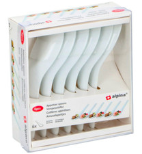 Ceramic Porcelain Appetiser Spoon Canape Soup Party Dining Thai Chinese 6 Pieces