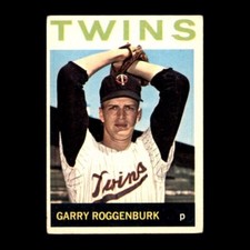Garry Roggenburk 1964 Topps Minnesota Twins #258 Set Filler!
