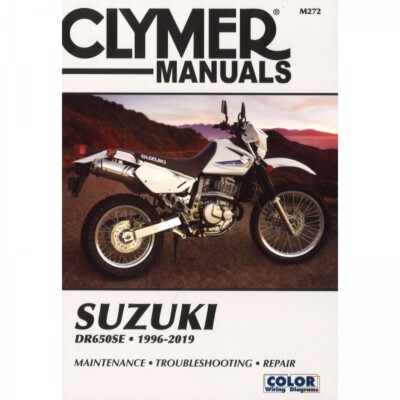 Suzuki DR650SE (1996-2019) workshop manual Clymer