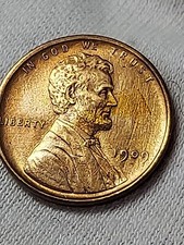 1909 Lincoln Wheat Penny Cent RED A/262