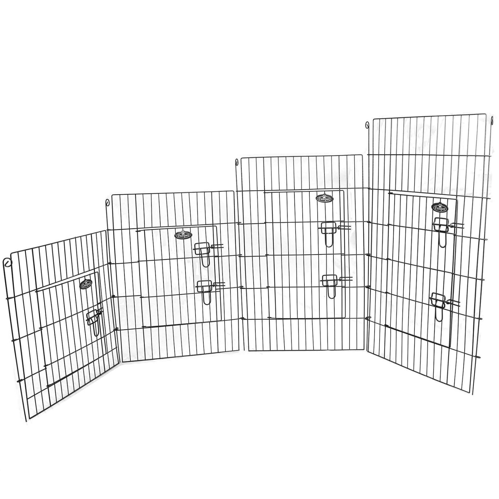 Dog Pet Pen 8 Panel Puppy Rabbit Metal Playpen Run Cage Foldable Fence