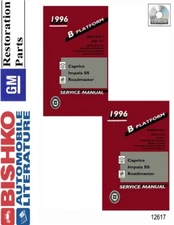 1996 Buick Roadmaster, Chevrolet Caprice, Impala SS Service Repair Manual CD