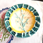 New ListingWedgewood Circa 1800's Early Majolica Seaweed Plate