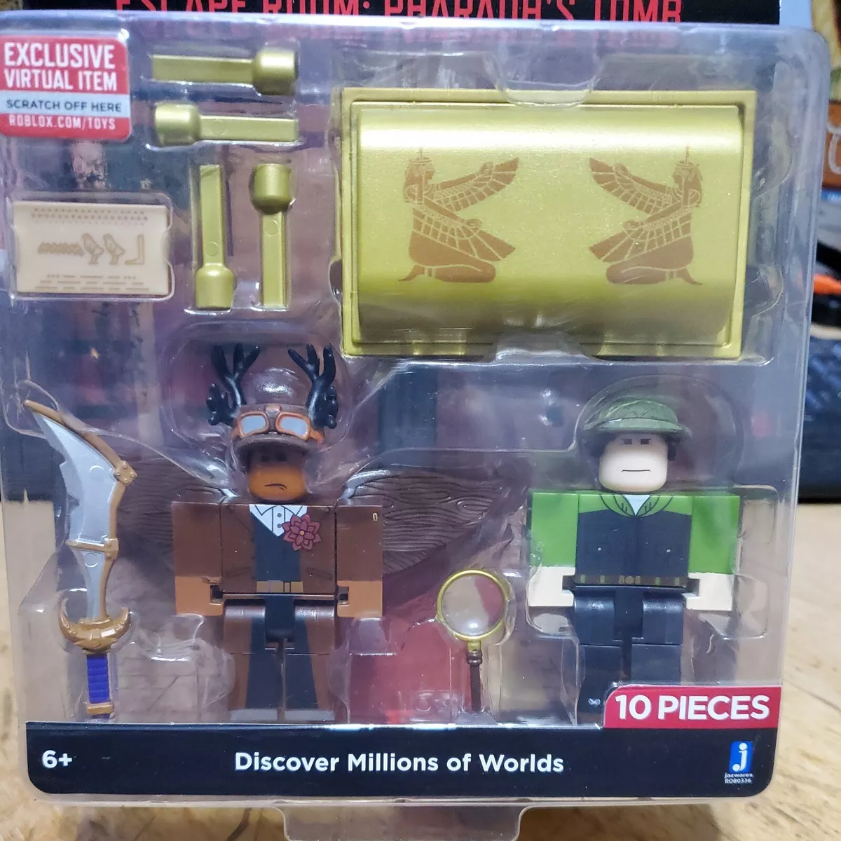 Roblox Escape Room: Pharaoh's Tomb Action Figure 2-Pack 