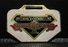 IH International Harvester McCormick Deering Line Farm Machines Pocket Watch Fob
